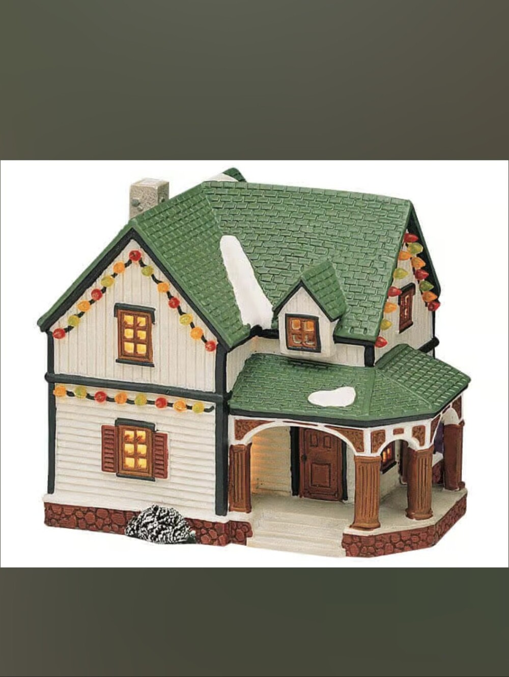 Lemax Vintage 1996 Lighted Porcelain Towne House Christmas Village House NIB